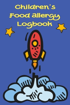 Allergy Logbook: Daily Food Allergy Symptom Tracker - 90 Pages - 45 Days - 6x9- Food Journal for People with Food Sensitivity