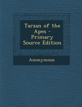 Paperback Tarzan of the Apes Book