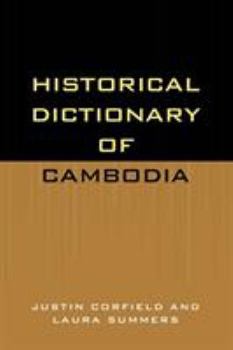 Paperback Historical Dictionary of Cambodia Book