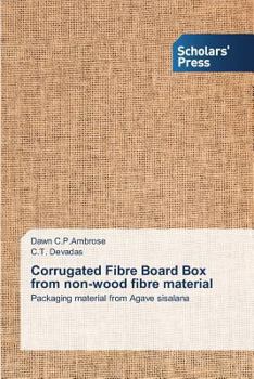 Paperback Corrugated Fibre Board Box from non-wood fibre material Book