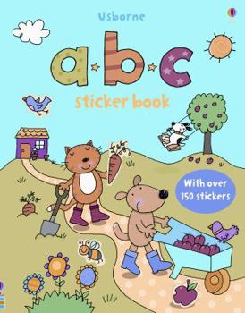 Paperback ABC Sticker Book [With Over 150 Stickers] Book
