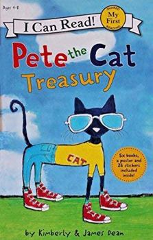 Hardcover Harper Pete The Cat Treasury (6 books + 26 stickers + poster) Book