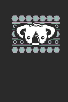 Ugly Christmas Koala: Graph Paper Notebook (6" x 9" - 120 pages) ~ Christmas Themed Notebook for Daily Journal, Diary, and Gift
