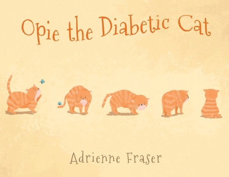 Paperback Opie The Diabetic Cat Book