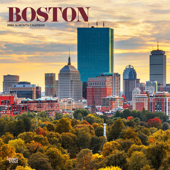 Calendar Boston 2024 Square Book
