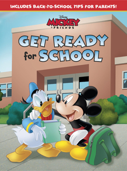 Hardcover Mickey & Friends Get Ready for School Book