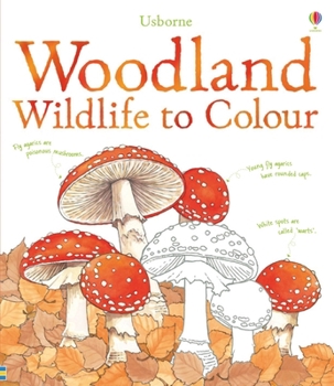 Paperback Woodland Wildlife to Colour (Nature Colouring Books) Book