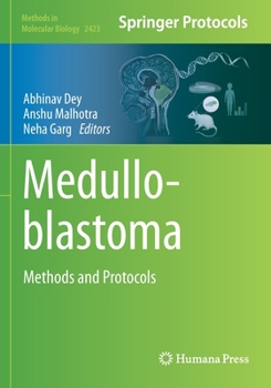 Paperback Medulloblastoma: Methods and Protocols Book