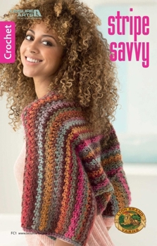 Paperback Stripe Savvy | Crochet | Leisure Arts (75585) Book