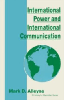 Paperback International Power and International Communication Book