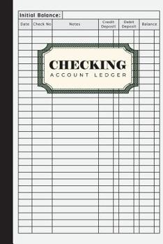 Paperback Checking Account Ledger: Payment Record and Tracker Notebook, Checking Register Balance Book
