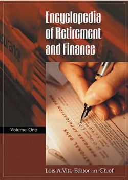 Hardcover Encyclopedia of Retirement and Finance Book