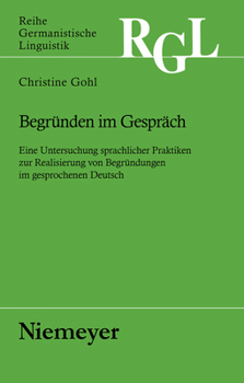 Paperback Begründen im Gespräch [German] Book