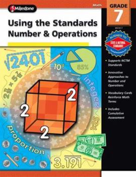 Paperback Using the Standards - Number & Operations, Grade 7 Book