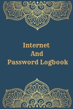 Internet  And  Password Logbook: Vol 9 Password Keeper Notebook Organizer Small Notebook For Passwords Journal Username and Password Notebooks Logbook Journals For Girls