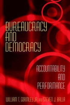 Paperback Bureaucracy and Democracy: Accountability and Performance Book