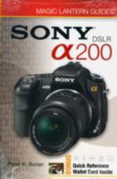 Paperback Sony DSLR a200 [With Quick Reference Wallet Card] Book