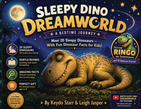 Paperback Sleepy Dino DreamWorld: A Bedtime Journey Book