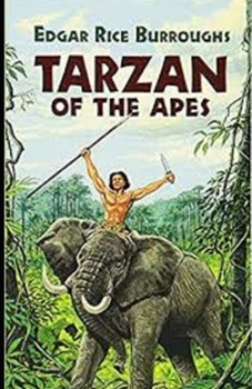 Paperback Tarzan of the Apes Illustrated Book