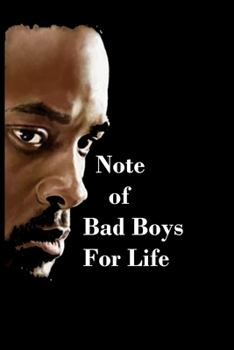 Paperback Note of bad Boy for life: take your note for your life Book