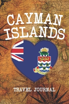 CAYMAN ISLANDS: 6x9 Travel planner I Road trip planner I Dot grid journal I Travel notebook I Travel diary I Pocket journal I Gift for Backpacker