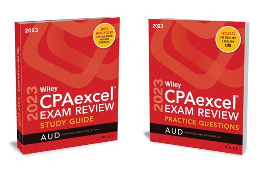 Paperback Wiley's CPA 2023 Study Guide + Question Pack: Auditing Book