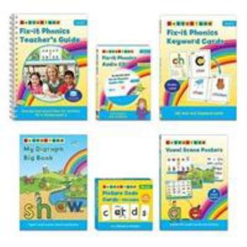 Paperback Fix-it Phonics - Level 2 - Teacher's Pack (2nd Edition) Book