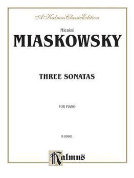 Paperback Three Sonatas: Opus 64 No. I, Opus 82 Opus 83 for Piano Book
