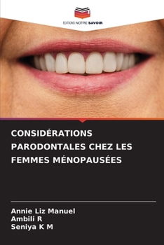 Paperback Considérations Parodontales Chez Les Femmes Ménopausées [French] Book