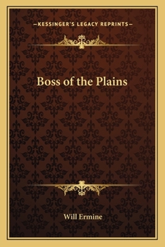 Paperback Boss of the Plains Book