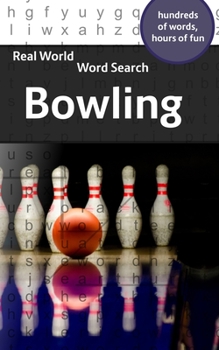 Paperback Real World Word Search: Bowling Book