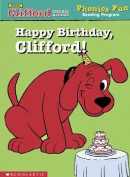 Paperback Happy Birthday, Clifford (Phonics Fun Reading Program) Book