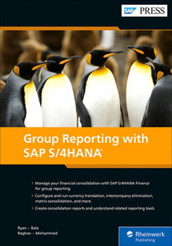 Hardcover Group Reporting with SAP S/4hana: Financial Consolidation Guide Book