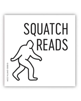 Paperback Sasquatch Reads (Sticker) Book