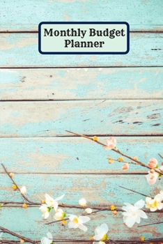 Paperback Budget Planner Monthly Book