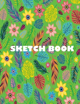 Paperback sketch book for kids Notebook for Drawing, Writing, Painting, Sketching or Doodling 8.5*11 Book