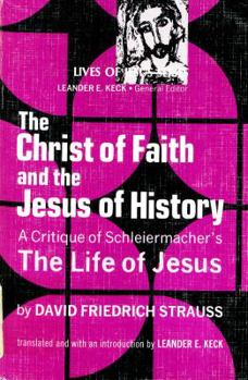 Hardcover Christ of Faith and Jesus of H Book