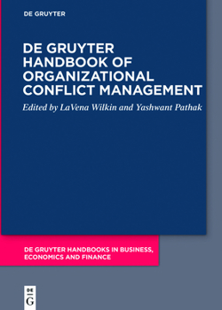Hardcover de Gruyter Handbook of Organizational Conflict Management Book