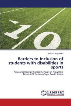 Paperback Barriers to Inclusion of Students with Disabilities in Sports Book