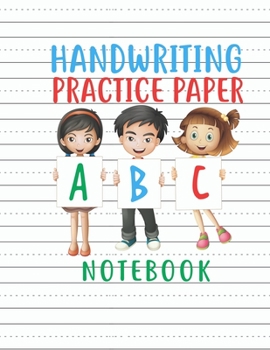 Handwriting Practice Paper Notebook: Book