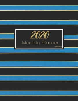 2020 monthly planner jan-dec: JAN 2020-DEC 2020 One Year Daily Weekly Calendar 12 Month Appointment Notebook for To-Do List Agenda Schedule Organizer Logbook Student or Teacher Action plan, design cov