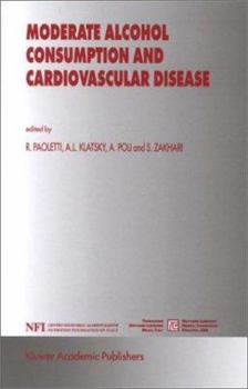 Hardcover Moderate Alcohol Consumption and Cardiovascular Disease Book