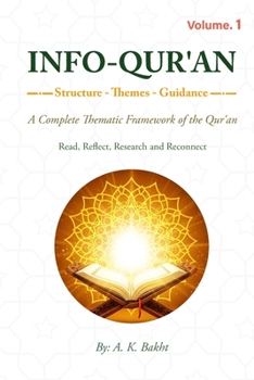 Paperback Info-Qur'an: A Thematic Framework of the Qur'an - Volume 1 - New Edition Book