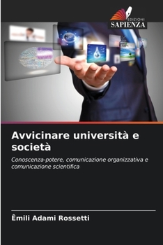 Paperback Avvicinare università e società [Italian] Book