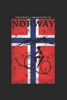Paperback Wikstroem - Notes: Norway Mountain Bike - Notebook 6x9 dot grid Book