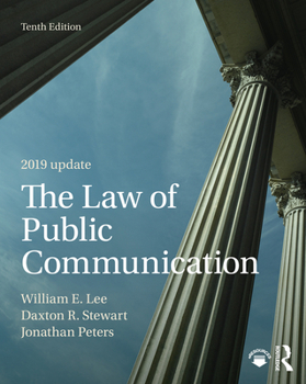 Paperback The Law of Public Communication 2019 Update Book