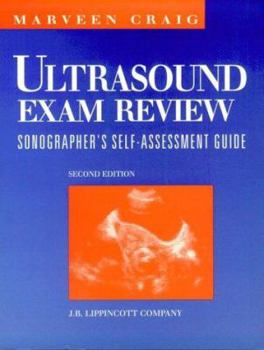 Paperback Ultrasound Exam Review: Sonographer's Self-Assessment Guide Book