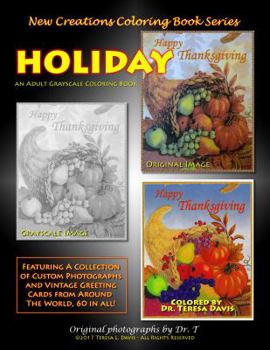 Paperback New Creations Coloring Book Series: Holiday Book