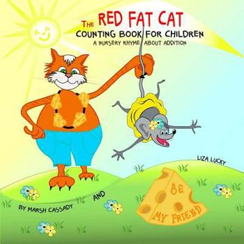 Paperback The RED FAT CAT counting book for children: A Nursery Rhyme about addition, First 5 numbers, Math Book for Kids, Picture books for children ages 4-6, Book