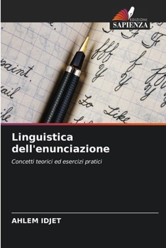 Paperback Linguistica dell'enunciazione [Italian] Book